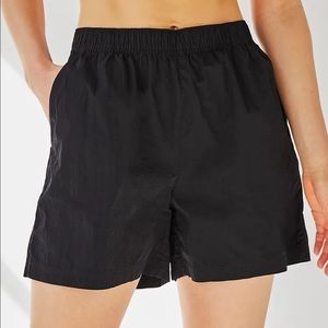 Black TNA 3” shorts never worn